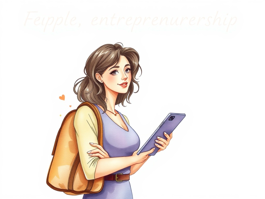 female entreprenuership image